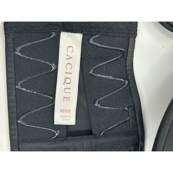 Cacique Black Strapless Bra - Picture 4 of 7